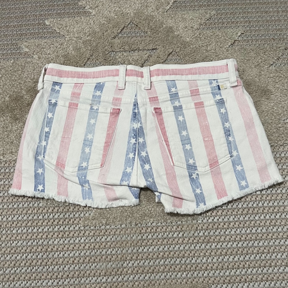 Lucky Brand American Flag Riley Shorts